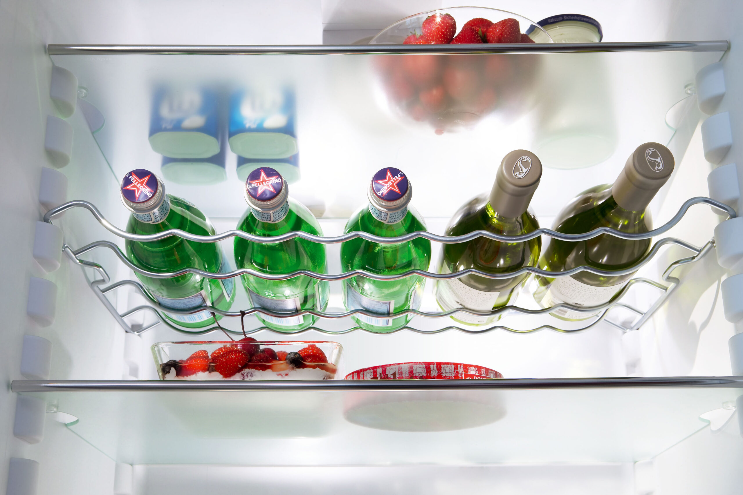 Griglia bottiglie per frigorifero industriale in filo metallico - Italfil  Brescia
